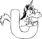 Letter U