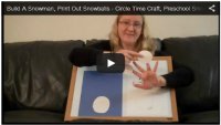 Build A Snowman - Circle Time Craft