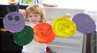 Caterpillar Craft With Paper Plates